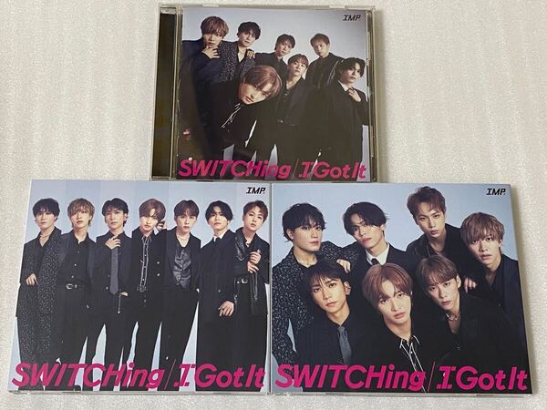IMP. SWITCHing I Got It 初回限定盤A 初回限定盤B 通常盤 CD+Blu-ray
