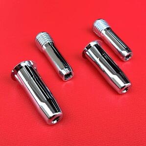 ★1台分/4本セット★ 新品 ダイハツ 純正品 ミラジーノ L700S L710S メッキ ドアロック ピン ノブ つまみ ガイド 右 左 右側 左側 L700系♪