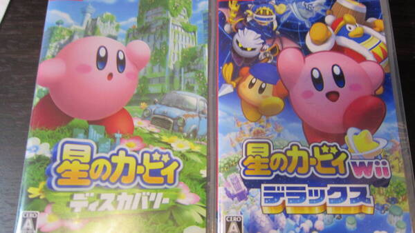 Switchソフト 【未開封】 星のカービィ デラックスとディスカバリー 2本セット