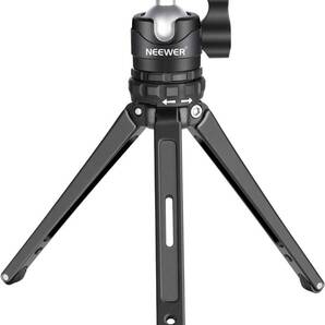 耐久性抜群 コンパクト卓上ミニ三脚 360°薄型ボールヘッド付き 1/4型Arc