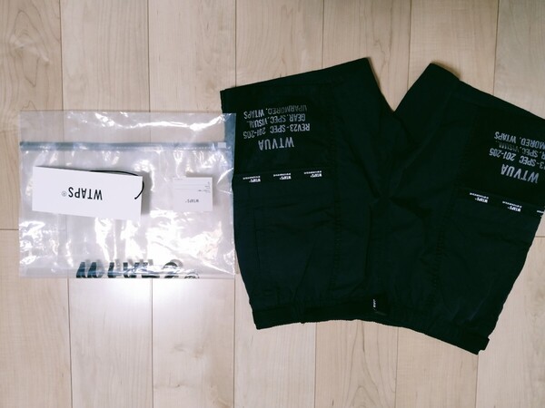 ダブルタップス22ss ショートパンツ ブラック サイズ2 美品。