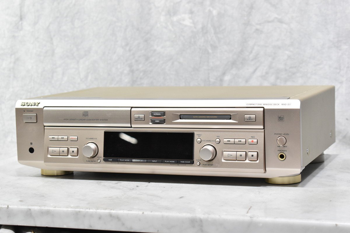 Yahoo!オークション -「sony mxd-d3 cd／mdデッキ」の落札相場