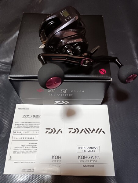 特価 24ダイワ 紅牙 IC 200P 鯛ラバ タイラバ ベイトリール