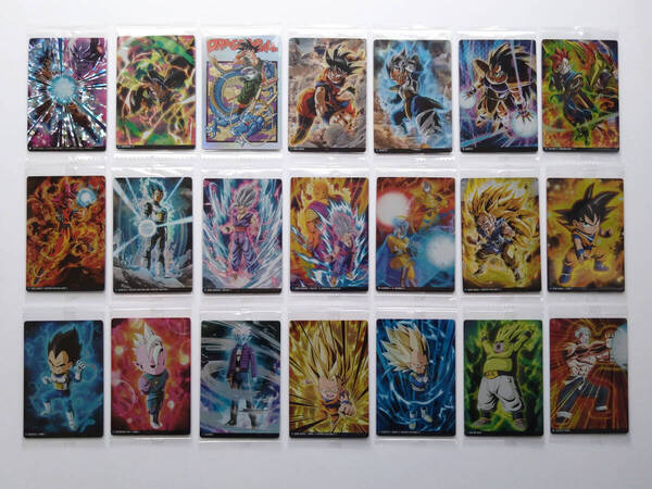 即決 送料込み 透明パック未開封 ドラゴンボール イタジャガ Vol.3~6シリーズ カード 21枚セット / ヤマト運輸ネコポス発送(1)