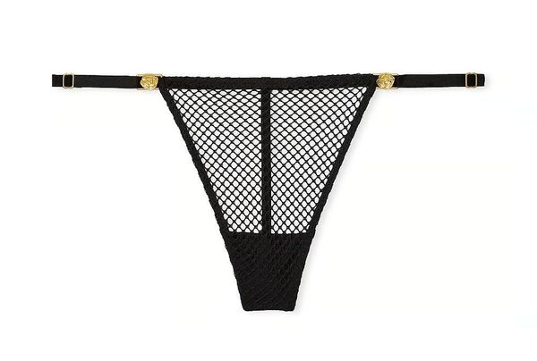 VICTORIA'S SECRET ヴィクトリアシークレット VERY SEXY フィッシュネット アジャスタブル Vストリング Tバック ショーツ 新品 送料無料