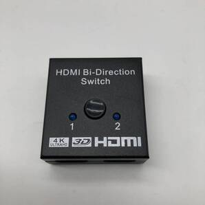 サムコス HDMI切替器 4K/60HZ/1080p hdmiセレクター 双方向 HDMI分配器 1入力2出力 2入力1出力 手動 切り替え 3D視覚効果 電源不要 A3283