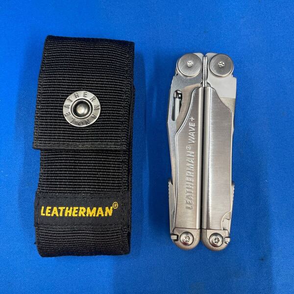 即決 LEATHERMAN レザーマン マルチツール WAVE+ ウェーブプラス ケース付 送料無料