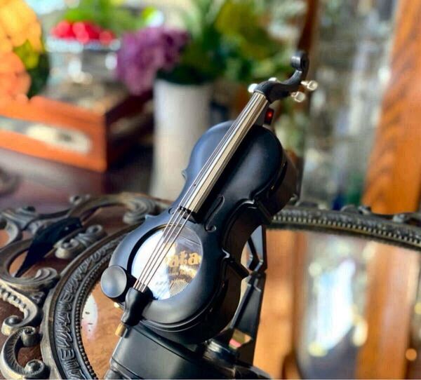 【オシャレ】 Lady Mate コントラバス オルゴール ジュエリーボックス 宝石箱 ウッドベース レトロ 楽器 ブラック アクセサリーケース