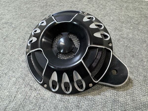 ハーレー コントラストカット デープカット ホーン スポーツスター ソフテイル ダイナ ツーリング XL FLH FLHX FXS FXDL アレンネス RSD