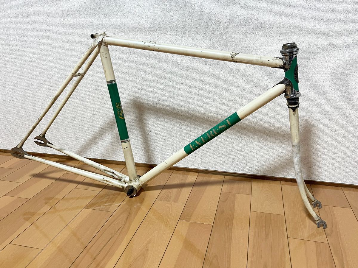 EVEREST ピスト SHIMANO FP8エンド レストアベースのフレームです。 70S TSUCHIYA Yahoo!オークション -「everest」(フレーム) (パーツ)の落札相場