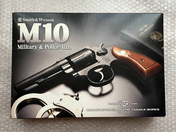 タナカワークス スミス&ウェッソン S&W M10 ミリタリー&ポリス 4インチ ガスガン 金属風塗装