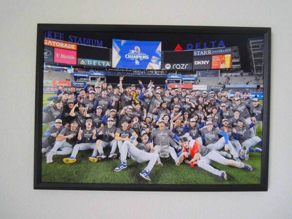 大谷翔平 ドジャース 集合写真 Dodgers ポスター 写真 22cm×32cm サイズ A4 フォトフレーム