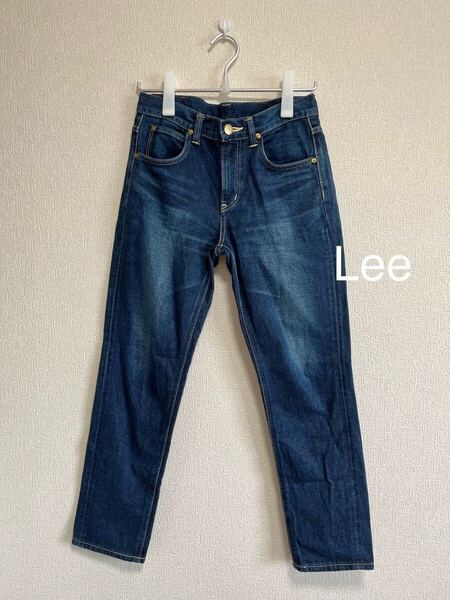 Lee リー|オーガニックコットンオリジナルスリムテーパード ブルー S|LL0612 HERITAGE デニムパンツ ジーンズ