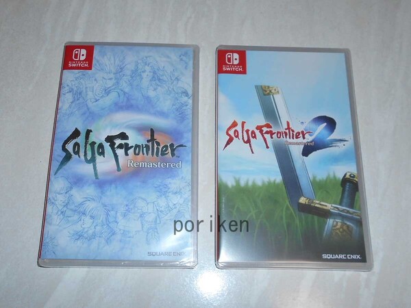 ◆Switch SaGa Frontier 1+2 Remastered 2本セット 海外版 国内版本体対応 新品/検:サガフロンティア リマスター