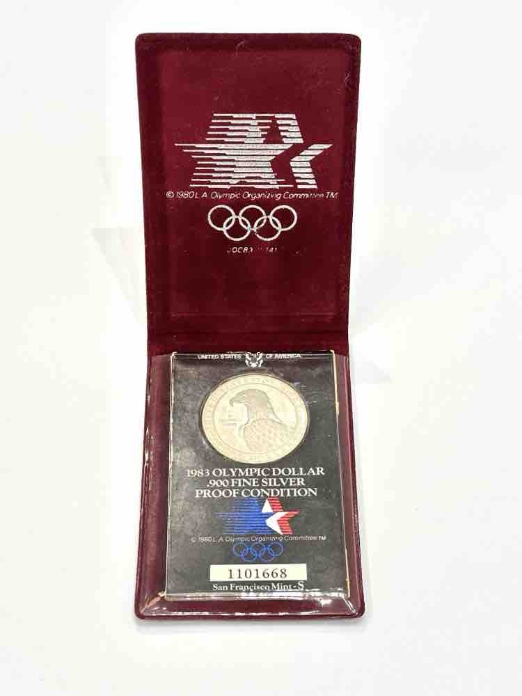 Yahoo!オークション -「ロサンゼルスオリンピック 銀貨」の落札