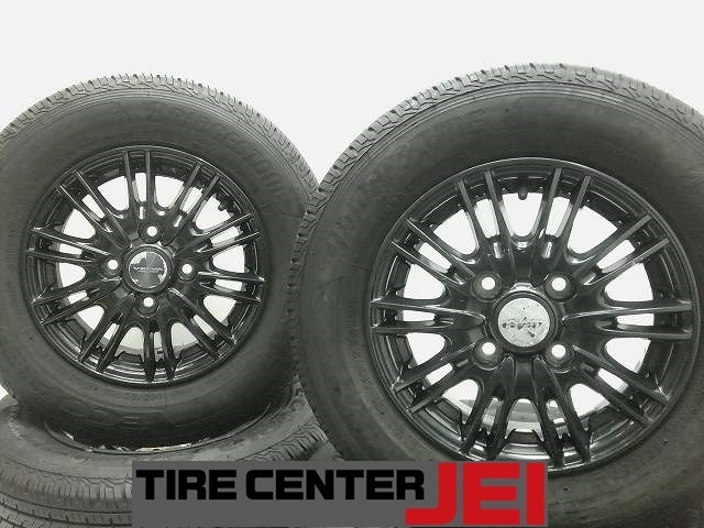 ブリヂストン 604V 145/80R12 80/78N マッドバーン XR-800M 12