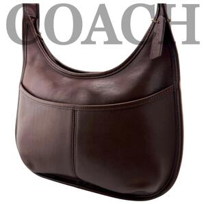 希少美品 OLD COACH オールドコーチ ショルダーバッグ ハンガリー製