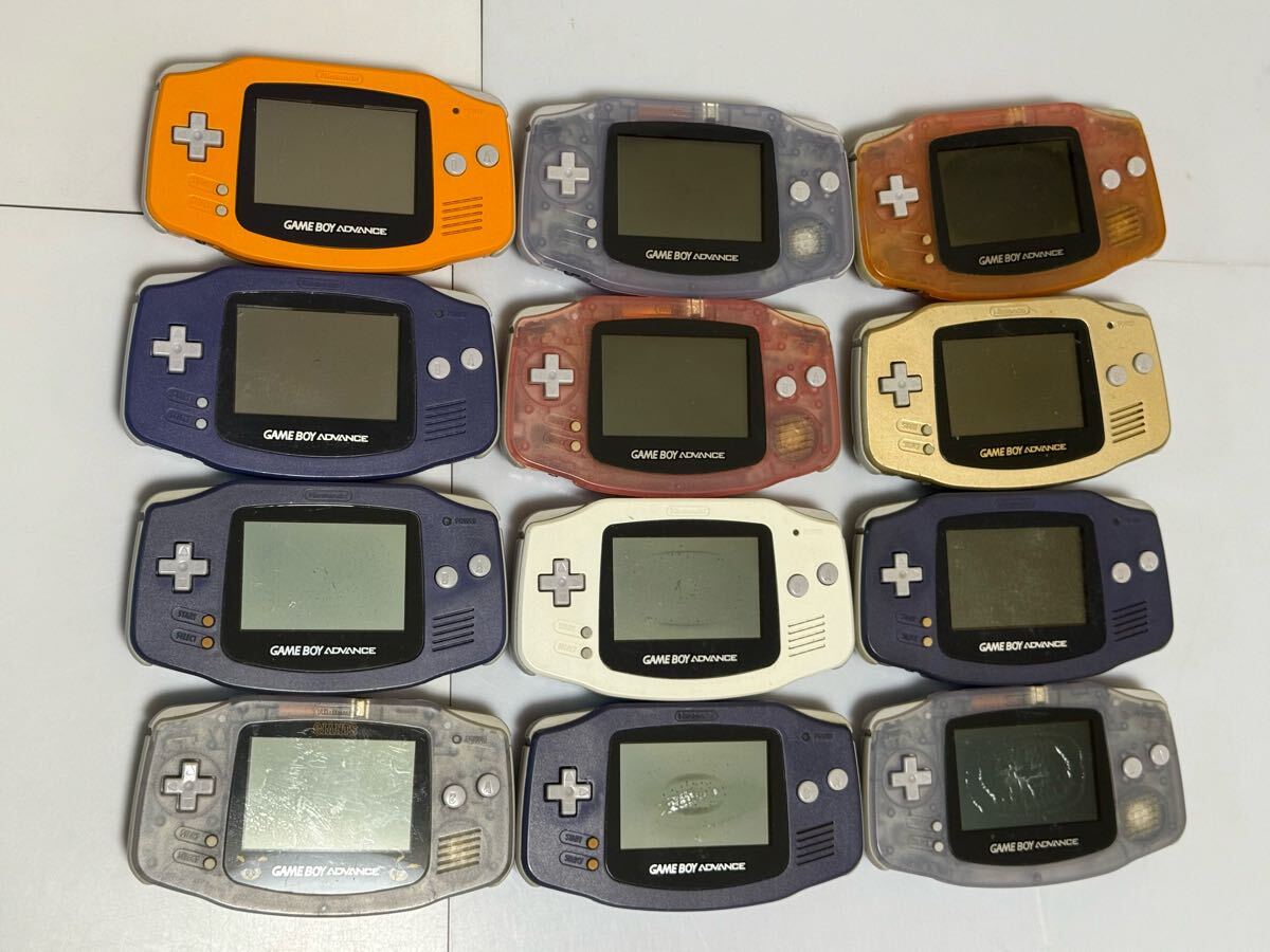 中古】本体）【ジャンク】ゲームボーイアドバンス 2台