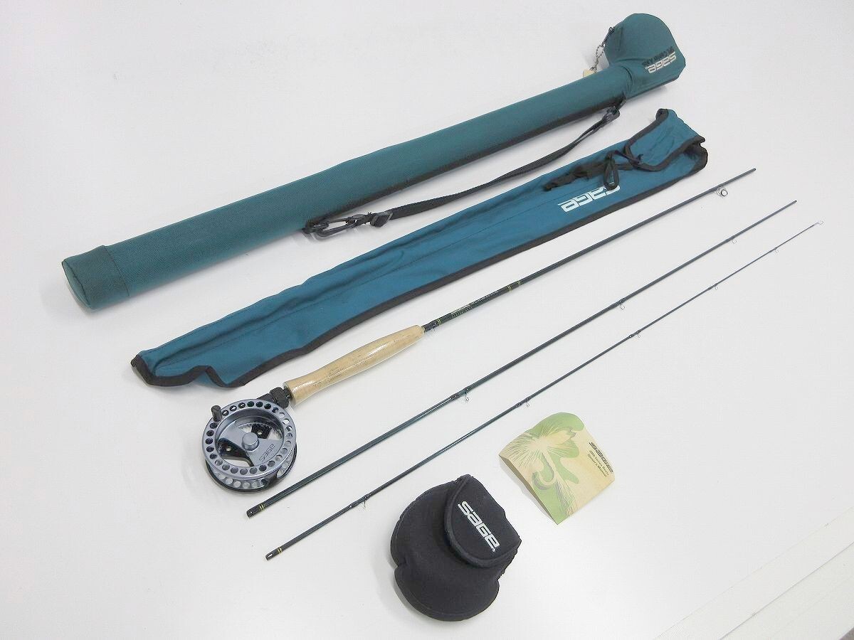 美品 SAGE セージ SPL 383-3 グラファイトIV ＃3 8’3” 美品 SAGE セージ SPL 383-3 グラファイトIV ＃3 8'3” 美品 SAGE