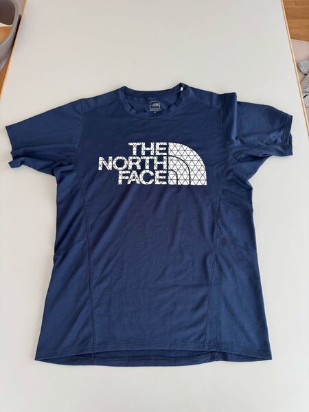 ノースフェイス Tシャツ ネイビー ドライ ランニング 非売品 M