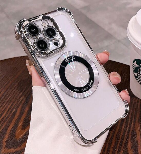 4色展開 iPhone 16 pro max クリアケース アイフォン16 プロ マックス ケース iPhone 16 pro max カバー メッキ加工 耐衝撃 レンズ保護 S