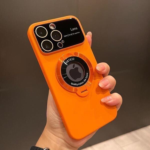iPhone 16 Pro max ケース アイフォン16 プロ マックス ケース iPhone16 pro max カバー レンズ保護 スタンド付き MagSafe充電 選べる6色