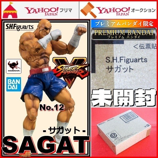 No.12 S.H.フィギュアーツ ストリートファイター サガット STREET FIGHTER V チャンピオンエディション SAGAT ストV スト5 S.H.Figuarts
