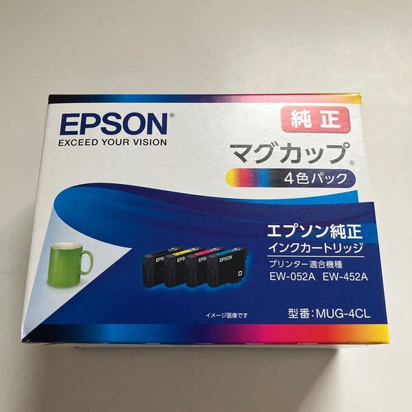 エプソン 純正インク マグカップ MUG-4CL 4色パック