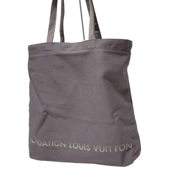 新品 本物 パリ限定!LOUIS VUITTON/ルイ・ヴィトン美術館/トートバッグ/FONDATION LOUIS VUITTON グレー