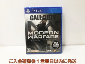 新品 PS4 コール オブ デューティ モダン・ウォーフェア ゲームソフト 未開封 プレステ4 1A0403-016kk/G1