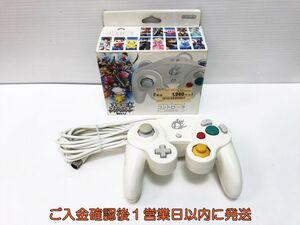 【1円】任天堂 ゲームキューブ GC コントローラー 大乱闘スマッシュブラザーズ スマブラブラック 未検品ジャンク N05-763yk/F3