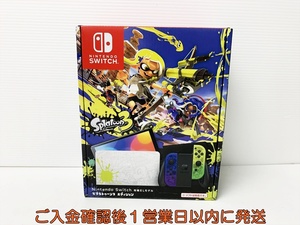 未使用品 任天堂 有機ELモデル Nintendo Switch 本体 セット スプラトゥーン3 ニンテンドースイッチ B04-651rm/G4