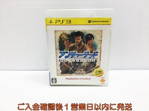 【1円】PS3 アンチャーテッド 黄金刀と消えた船団 PlayStation 3 the Best ゲームソフト 1A0017-087yn/G1