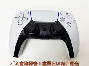 【1円】PS5 純正 ワイヤレスコントローラー DualSense ホワイト SONY Playstation5 未検品ジャンク プレステ5 B01-442rm/F3
