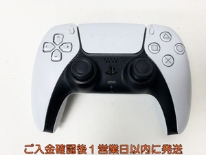 【1円】PS5 純正 ワイヤレスコントローラー DualSense ホワイト SONY Playstation5 未検品ジャンク プレステ5 B01-520rm/F3