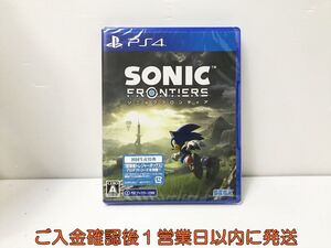 新品 PS4 ソニックフロンティア ゲームソフト 未開封 1A0404-014kk/G1
