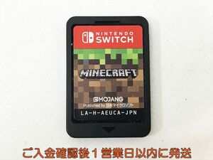 【1円】Switch Minecraft (マインクラフト) ゲームソフト ケースなし スイッチ 1A0424-037kk/G1