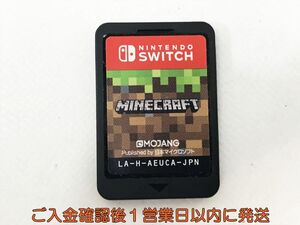 【1円】Switch Minecraft (マインクラフト) ゲームソフト ケースなし スイッチ 1A0424-043kk/G1