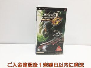 【1円】PSP モンスターハンターポータブル 2nd G ゲームソフト 1A0106-126su/G1