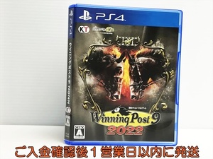 【1円】PS4 Winning Post 9 2022 ゲームソフト 1A0123-060in/G1