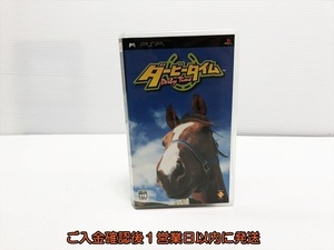 【1円】PSP ダービータイム ゲームソフト 1A0302-077sy/G1