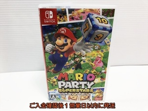 【1円】Switch マリオパーティ スーパースターズ ゲームソフト スイッチ 1A0304-174sf/G1