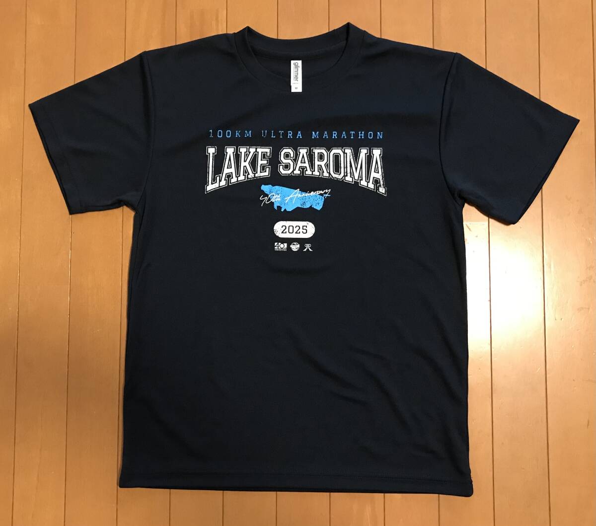 サロマ湖ウルトラマラソン2024年 完走タオル 参加賞tシャツM