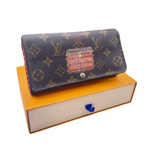 ルイヴィトン M60415 モノグラム ポルトフォイユ サラ トランク 二つ折り LOUIS VUITTON