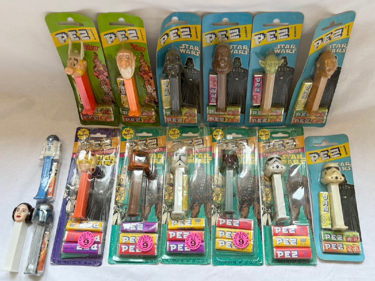 ☆113個☆まとめ売り PEZ ペッツ ディズニー スターウォーズ他