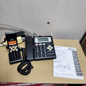 子機付き SANYO デジタルコードレス留守番電話機 TEL-DJ2