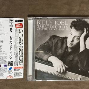 【 送料無料!・希少な帯付の国内盤の良品商品!】★ビリー・ジョエル・ビリー・ベスト・ベスト◇BILLY JOEL GREATEST HITS VOLUME 1&2★