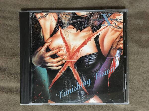 【 送料無料!!・盤面奇麗な商品です!】★X エックス◇VANISHING VISION (MADE IN U.S.A.)◇全9曲/エクスタシーレコード★