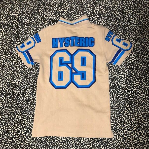 ヴィンテージ ヒステリックグラマー 69 ポロシャツ ベージュ系 オールド サイズF HYSTERIC GLAMOUR VINTAGE OLD POLO