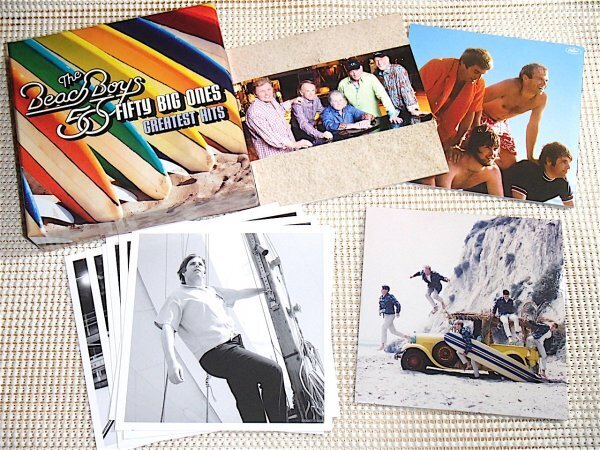 廃盤 2CD The Beach Boys ビーチ ボーイズ Greatest Hits 50 Fifty Big Ones/ Good Vibrations 等珠玉の50曲収録 良質ベスト/ Brian Wilson